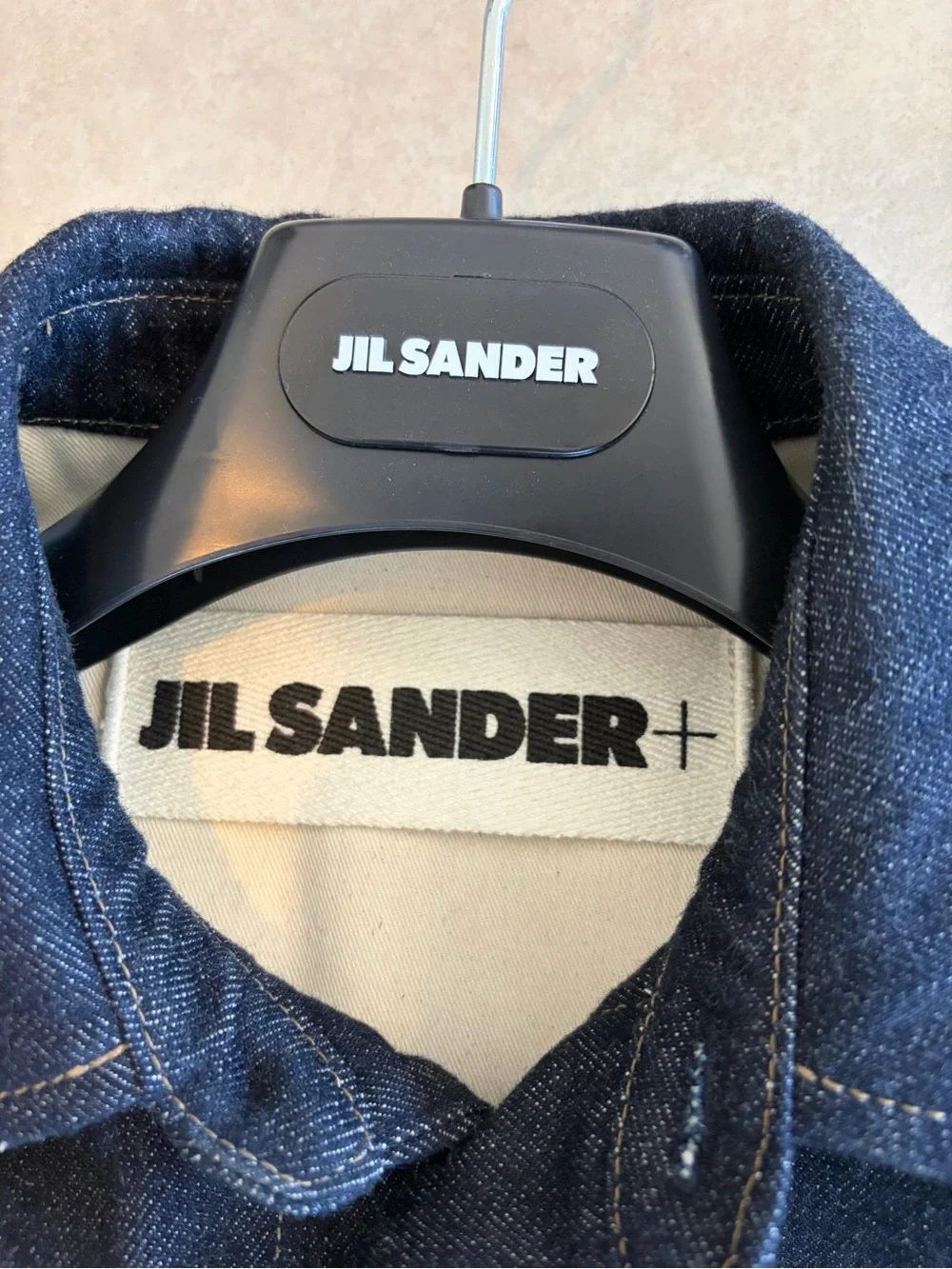 jil sander denim shirt